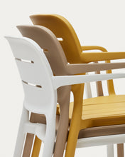 Load image into Gallery viewer, Morella stackable outdoor chair in mustard - image 15