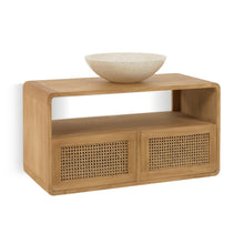 Load image into Gallery viewer, Sabiela solid teak bathroom cabinet 86 x 45 cm - image 2