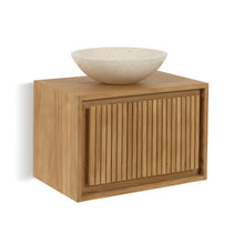 Load image into Gallery viewer, Taciana solid teak bathroom cabinet 60 x 40 cm - image 2