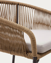 Load image into Gallery viewer, Yanet rope stool in beige 80 cm in height - image 14