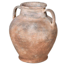 Load image into Gallery viewer, Mottle Effect Terracotta Handle Vase