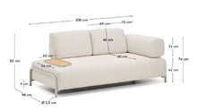 Load image into Gallery viewer, Compo Sofa Beige Chenille - Small Tray
