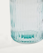 Load image into Gallery viewer, Large Marba bottle made of transparent recycled glass - image 2