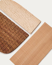 Load image into Gallery viewer, Trivax 3-piece wall panel made of acacia wood FSC 100% - image 2