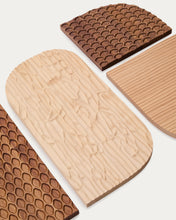 Load image into Gallery viewer, Trivax 4-piece wall panel made of acacia wood FSC 100% - image 4