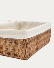 Load image into Gallery viewer, Indali set of 2 rattan baskets, 32 x 25 cm / 28 x 20 cm - image 4