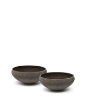 Load image into Gallery viewer, Set of 2 Nura terracotta cement-effect planters Ø55 cm