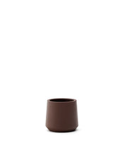 Load image into Gallery viewer, Calun maroon cement planter Ø 32cm