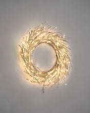 Load image into Gallery viewer, Bria luminous silver-coloured wreath, Ø 60 cm - image 2