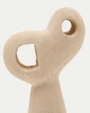 Load image into Gallery viewer, Arif set of stone sculptures in a beige and black finish, 12 cm / 23 cm - image 5