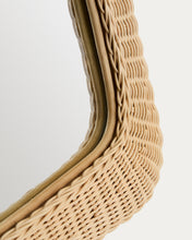 Load image into Gallery viewer, Zilna rattan mirror 58 x 79cm - image 6