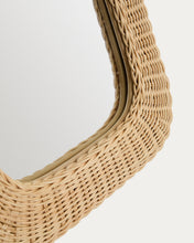 Load image into Gallery viewer, Zilna rattan mirror 38 x 59cm - image 5