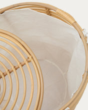 Load image into Gallery viewer, Liora rattan laundry basket 59cm - image 7