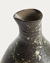 Load image into Gallery viewer, Orelin ceramic vase in black and white 39 cm - image 5