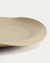 Load image into Gallery viewer, Ebenor beige ceramic table centerpiece Ø 30 cm - image 6