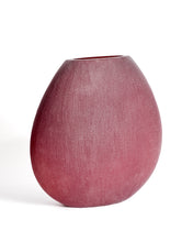 Load image into Gallery viewer, Rovena burgundy glass vase 43.5 cm