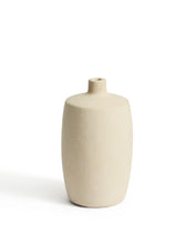 Load image into Gallery viewer, Mireni papier-mâché vase beige Ø 26 cm