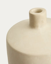 Load image into Gallery viewer, Mireni papier-mâché vase beige Ø 39 cm - image 6