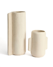 Load image into Gallery viewer, Mireni papier-mâché vase beige 38 cm - image 2