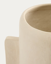 Load image into Gallery viewer, Mireni papier-mâché vase beige 38 cm - image 5