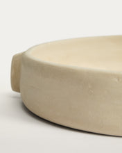 Load image into Gallery viewer, Mireni papier-mâché centrepiece beige Ø 31 cm - image 5