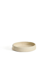 Load image into Gallery viewer, Mireni papier-mâché centrepiece beige Ø 22,5 cm