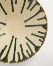 Load image into Gallery viewer, Olmera ceramic centrepiece in beige and green Ø 36.5 cm - image 5