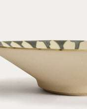 Load image into Gallery viewer, Olmera ceramic centrepiece in beige and green Ø 36.5 cm - image 6