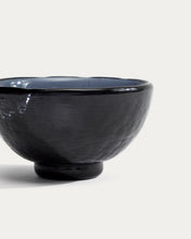 Load image into Gallery viewer, Sileia small bowl made of blue recycled glass - image 5