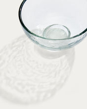 Load image into Gallery viewer, Sileia small bowl made of transparent recycled glass - image 4