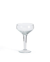 Load image into Gallery viewer, Sileia wine glass made of transparent recycled glass