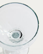 Load image into Gallery viewer, Sileia wine glass made of transparent recycled glass - image 7