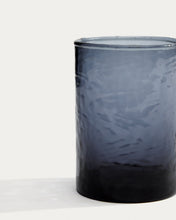 Load image into Gallery viewer, Obila cup made of blue recycled glass - image 6
