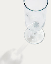 Load image into Gallery viewer, Obila wine glass made of transparent recycled glass - image 6