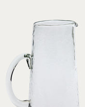 Load image into Gallery viewer, Obila transparent recycled glass jug - image 6