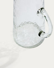 Load image into Gallery viewer, Obila transparent recycled glass jug - image 7