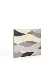 Load image into Gallery viewer, Marvilo grey and mustard abstract canvas 80 x 100cm - image 4