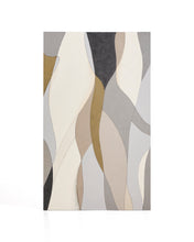 Load image into Gallery viewer, Marvilo grey and mustard abstract canvas 120 x 200cm