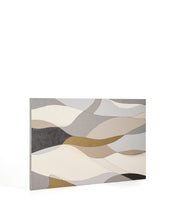 Load image into Gallery viewer, Marvilo grey and mustard abstract canvas 120 x 200cm - image 4
