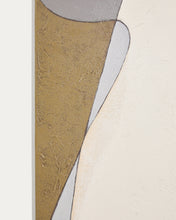 Load image into Gallery viewer, Marvilo grey and mustard abstract canvas 120 x 200cm - image 6