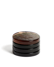 Load image into Gallery viewer, Obila set of 4 multicoloured recycled glass coasters