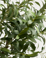 Load image into Gallery viewer, Artificial Olive tree with white pot 210cm - image 4