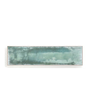 Load image into Gallery viewer, Selnar green abstract picture 182 x 47cm