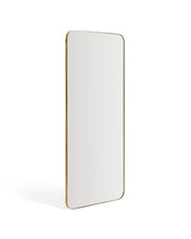 Load image into Gallery viewer, Marco gold metal mirror 80 x 180cm