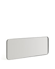 Load image into Gallery viewer, Marco black metal mirror 30 x 100cm - image 2