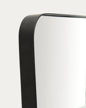 Load image into Gallery viewer, Marco black metal mirror 55.5 x 150.5cm - image 7
