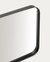 Load image into Gallery viewer, Marco black metal mirror 55.5 x 150.5cm - image 8