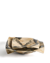 Load image into Gallery viewer, Dirva brown ceramic centrepiece 37 x 37cm - image 2