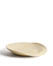 Load image into Gallery viewer, Medira ecru and yellow ceramic centrepiece Ø50.5cm
