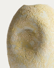 Load image into Gallery viewer, Medira ecru and yellow ceramic vase 32.5cm - image 7